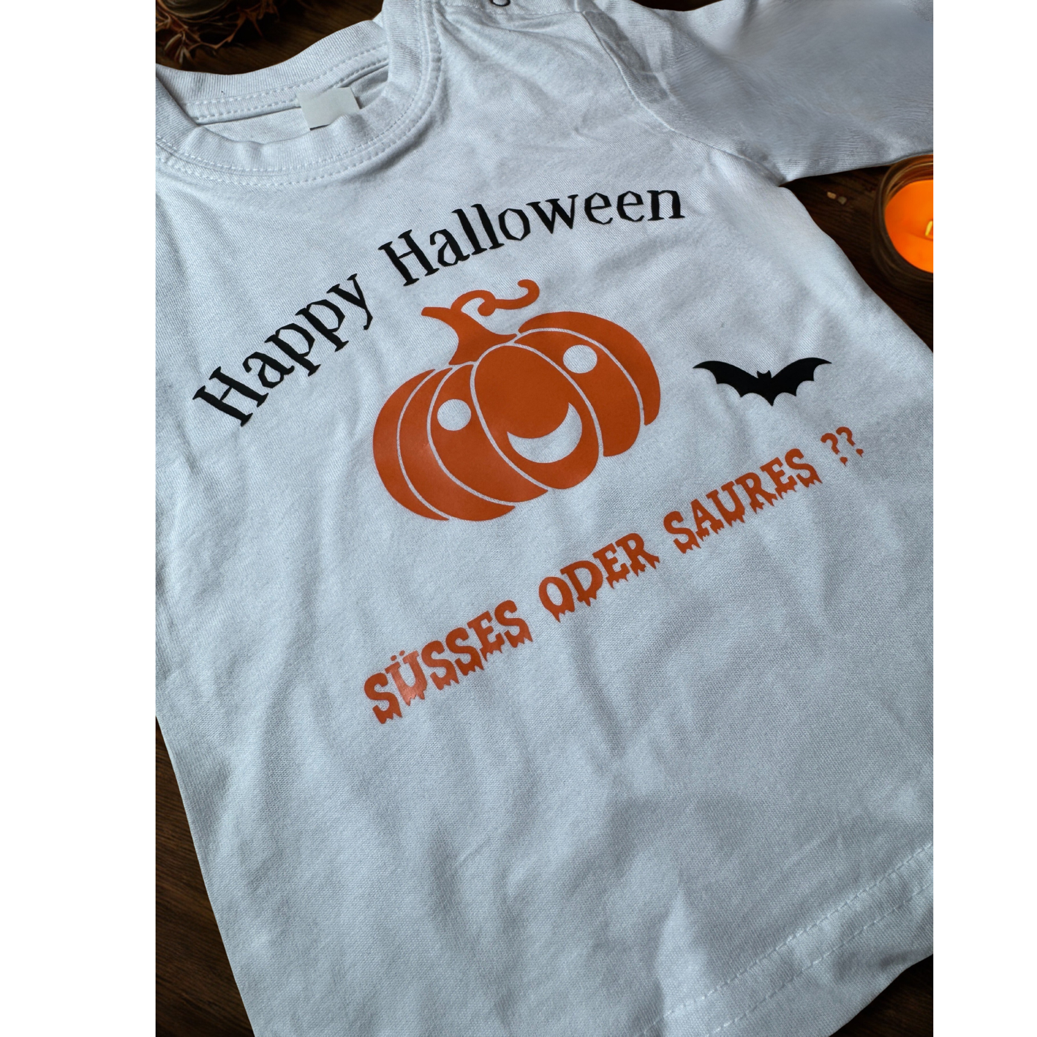 Halloween Kollektion - Leuchtender Geist & frecher Kürbis für Babys & Kleinkinder