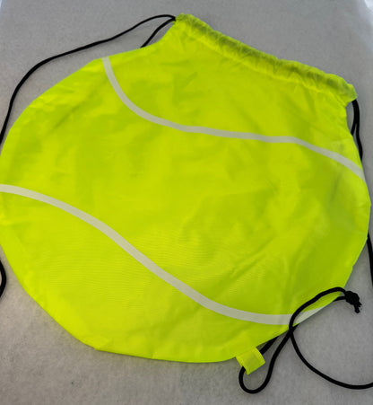 Turnbeutel Tennisball | personalisierbarer Sportbeutel in Ballform