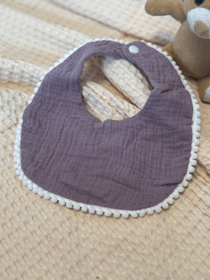 Personalisiertes Baby Halstuch aus Musselin mit Namen