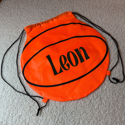 Turnbeutel Basketball | Sportbeutel in Ballform