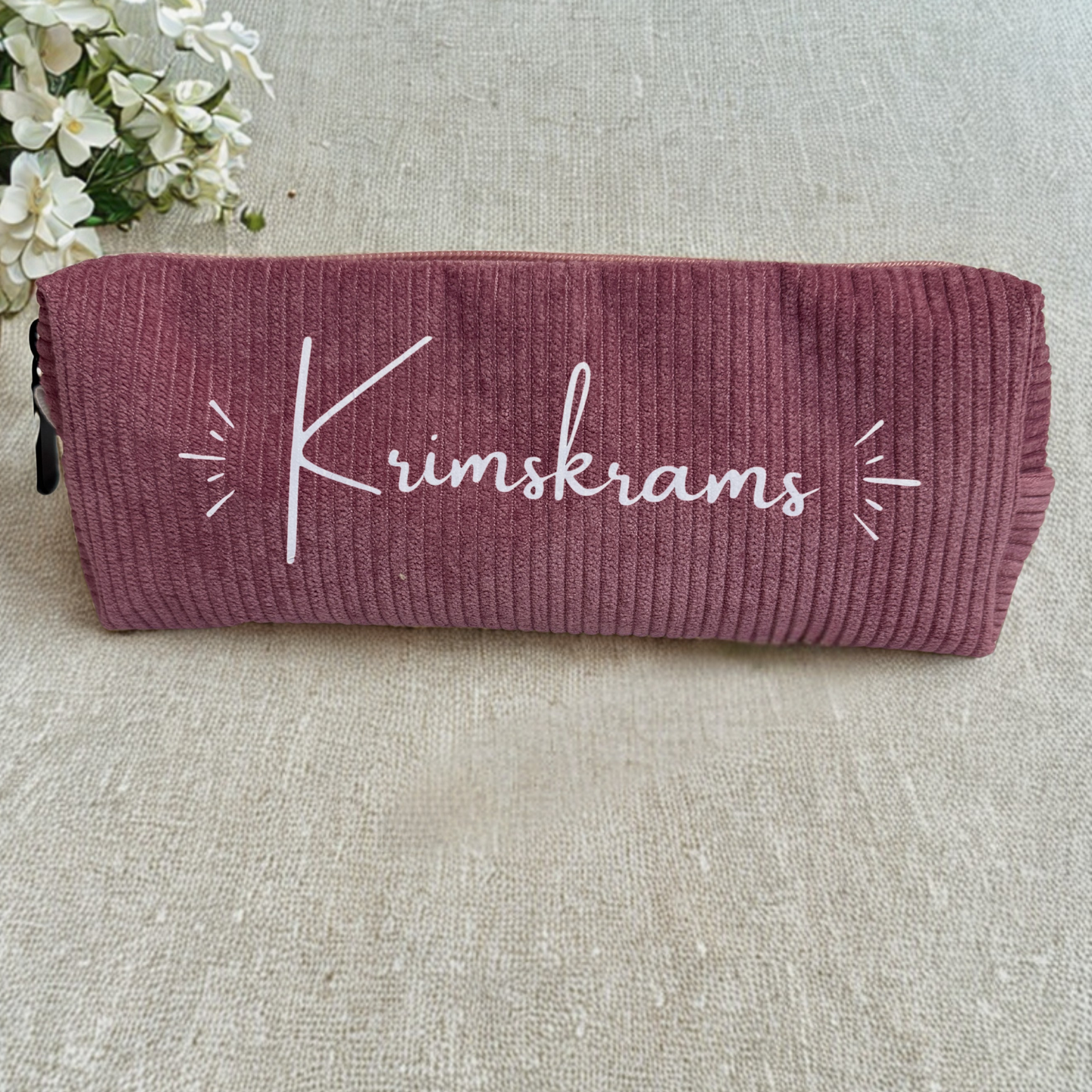 Cordtasche „Krimskrams“ | 5 Farben | Geschenkidee