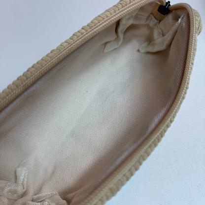 Personalisierte Cord-Kosmetiktasche | Beautycase mit Wunschname | 5 Farben