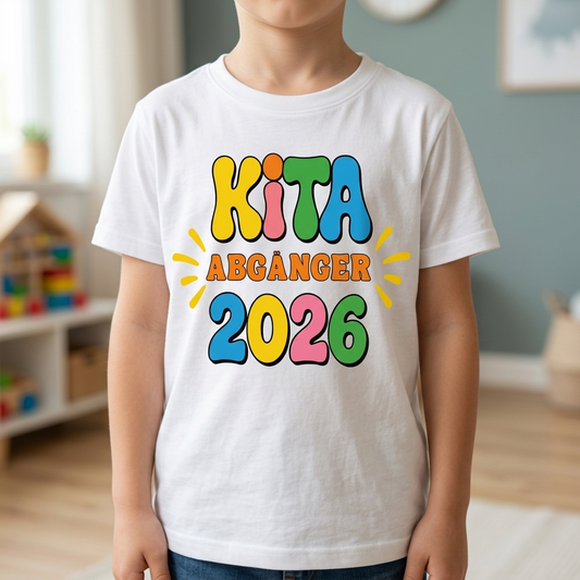 T-Shirt Kita-Abgang personalisiert